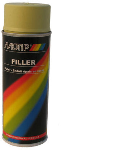 Aerosol Motip 400ml Filler Yellow