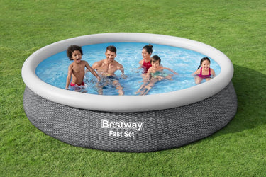Bestway fastset zwembad 366x76cm met filterpomp