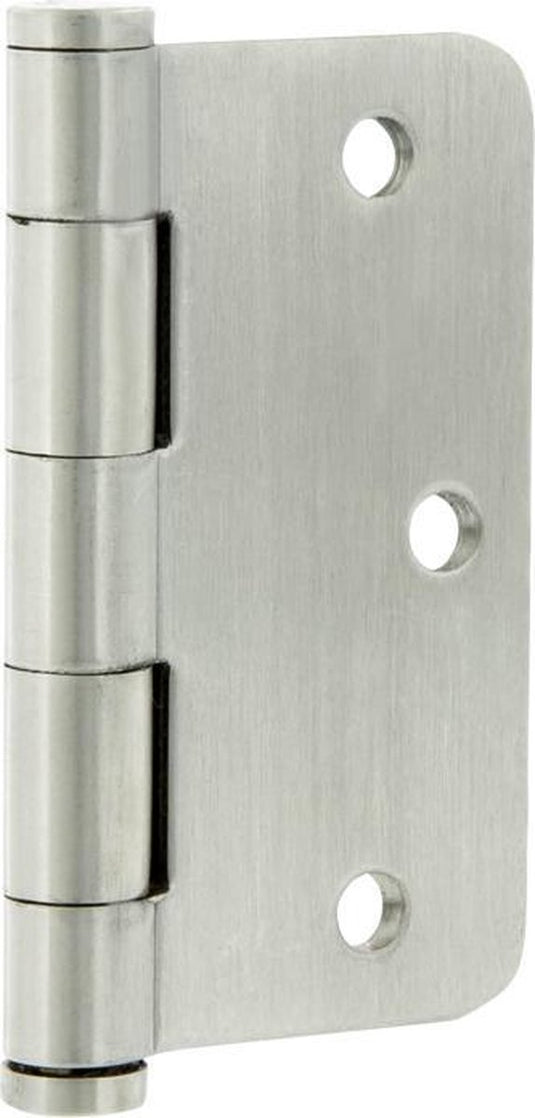 Starx scharnier vierkant model, met losse pen, ronde hoeken, rvs 76 x 76 mm (3 stuks)