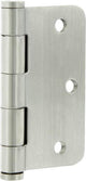 Starx scharnier vierkant model, met losse pen, ronde hoeken, rvs 76 x 76 mm (3 stuks)