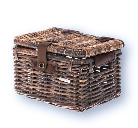 basil denton - bicycle basket - small - brown