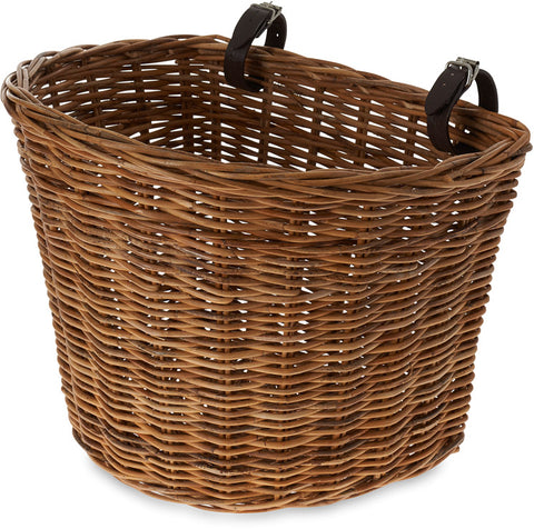 basil darcy l - bicycle basket - front or rear - nature