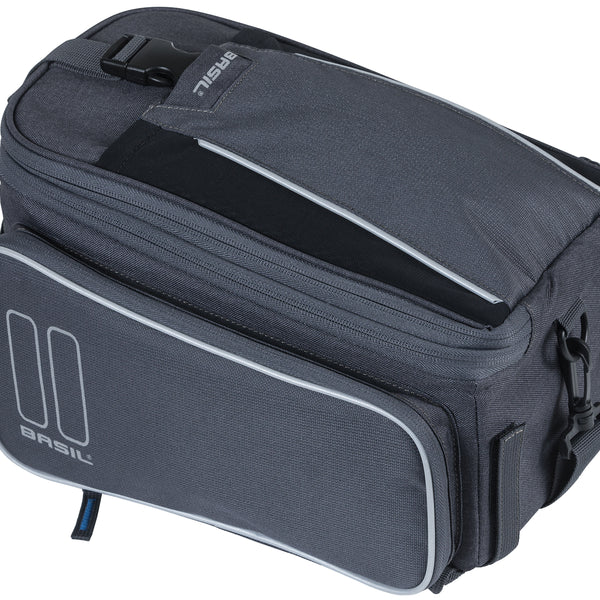 Basil Sport Design - luggage carrier bag - 7-15 liters - graphite