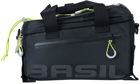 Basil Miles - luggage carrier bag - 7 liters - black