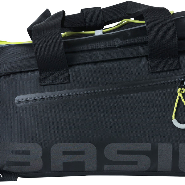 Basil Miles - luggage carrier bag - 7 liters - black