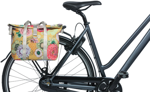 Basil Bloom Field - bicycle handbag MIK - 8-11 liters - front/back - yellow