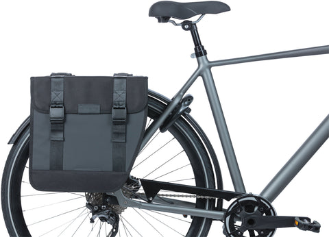 Basil Tour Waterproof XL - double pannier - 35 liters - black