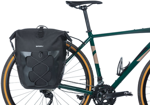 Basil Navigator Waterproof L - single pannier - 25-31 liters - black