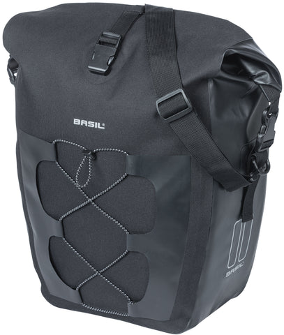 Basil Navigator Waterproof L - single pannier - 25-31 liters - black