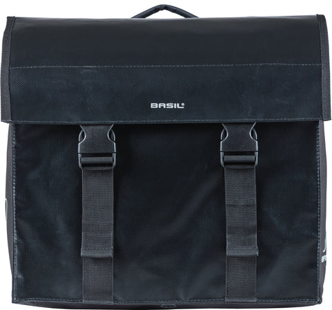 Basil Urban Load - double bicycle bag MIK - 48-53 liters - black