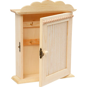 Creotime sleutelkast, afm 18x6x22 cm, grenen, 1 stuk