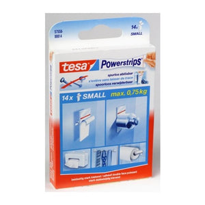 Tesa powerstrips 1,5x3,5cm 750gr 14 stuks