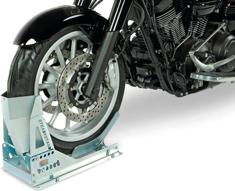 Load image into Gallery viewer, Acebikes ace bikes voorwiel-motorsteun steadystand motorcycle stand mod. 181 steady state

