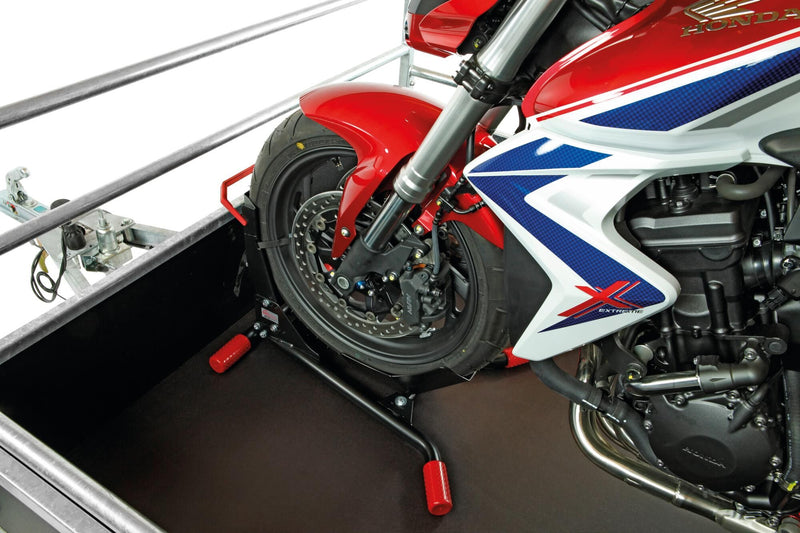 Load image into Gallery viewer, Acebikes ace bikes voorwiel-motorsteun steadystand motorcycle stand mod. 250 steadystand
