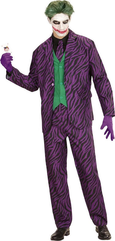 Finidi joker kostuum | classy joker | man | xl | carnaval kostuum | verkleedkleding