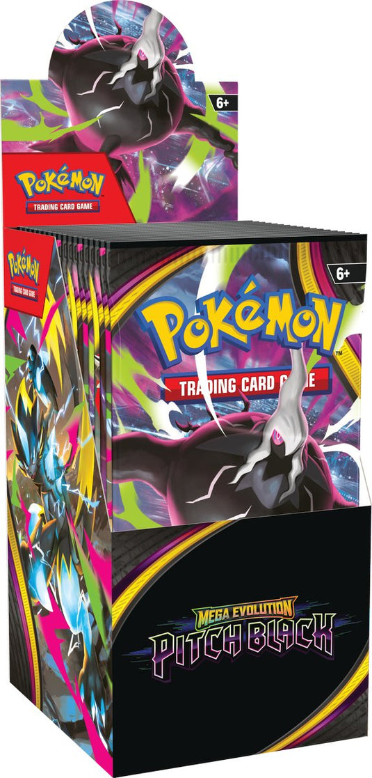 Pokémon tcg: pitch black - booster box - 18 boosters
