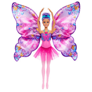 Barbie dans- en fladderpop – magische vlindervleugels