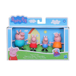 Load image into Gallery viewer, Hasbro Peppa Pig Peppa's Familie 4 klassieke figuren
