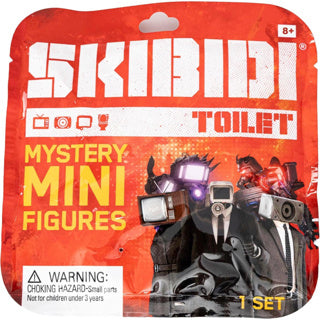 Load image into Gallery viewer, Skibidi toilet minifigure 6cm | 24 stuks
