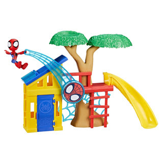 Load image into Gallery viewer, Spidey and friends playground scene playset
