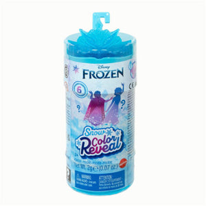 Disney frozen small doll snow reveal spring 4 assorti
