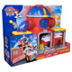 Paw patrol - brandweerkazerne speelset - met marshall-figuur, brandweerwagen, licht, lanceerder en geluidseffecten