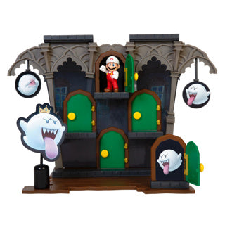 Load image into Gallery viewer, Mario boo mansion set inclusief 6,5 cm mario figuur
