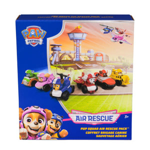 Paw patrol air rescue pup squad racers 6-pack