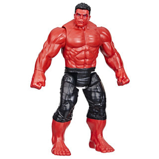 Load image into Gallery viewer, Marvel avengers titan captain movie deluxe red hulk 30 cm
