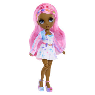 Load image into Gallery viewer, Rainbow high air brush create fashion doll grey eyes
