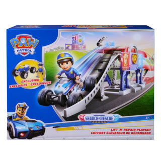 Paw patrol search rescue speelset lift repair