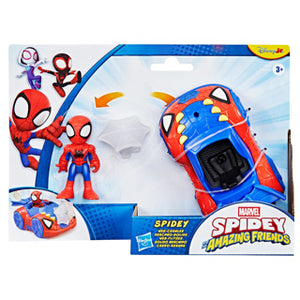 Marvel spidey and friends 7,6cm spidey web crawler veh