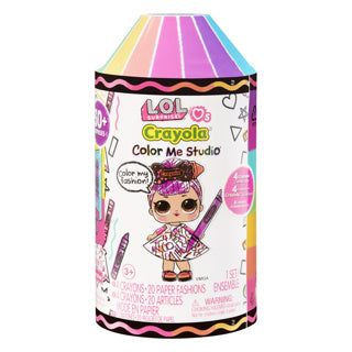 Load image into Gallery viewer, L.o.l. surprise loves crayola color me studio asst

