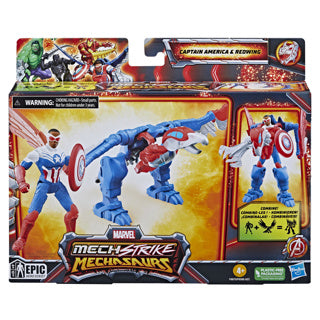 Load image into Gallery viewer, Marvel mech strike captain america 10 cm
