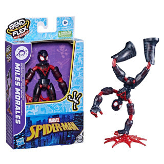 Load image into Gallery viewer, Hasbro spiderman bend n flex space mission figuren assorti | 2 stuks
