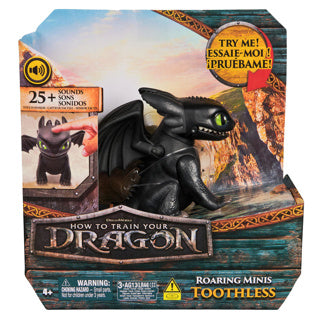 Load image into Gallery viewer, Dreamworks dragons how to train your dragon - mini interactieve dragon - speelgoedfiguur met geluidseffecten
