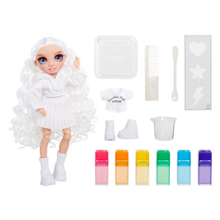 Rainbow high watercolor create modepop - paarse ogen