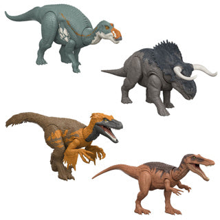 Mattel dinosaurus speelgoed jurassic world wild roar assortiment.