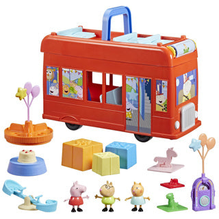 Afbeelding laden in galerijviewer, Peppa pig 2 in 1 party bus
