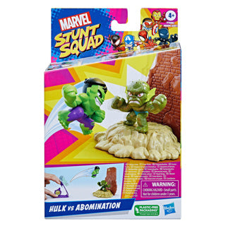 Marvel stunt squad speelset klein assorti | 8 stuks