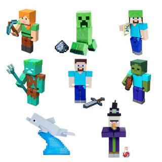 Load image into Gallery viewer, Mattel minecraft 8 cm figuren assorti
