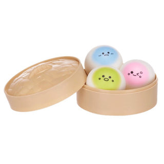 Load image into Gallery viewer, Kawaii foodiez squishy dumplings 3-pack | 12 stuks
