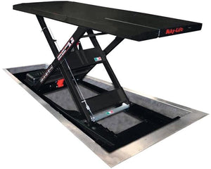 Bike-lift hefbrug absolute 756 gate floor version lifting platform bike-lif absolute 756 gate floor