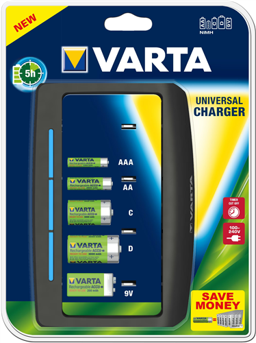 Varta universele oplader charger