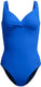 Speedo shaping cross knot 1 piece dames sportbadpak - blauw