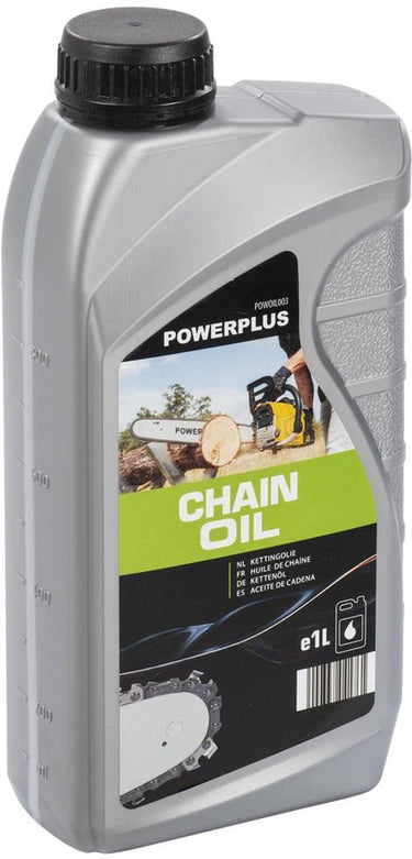 Powerplus powoil003 kettingolie voor kettingzaag- 1l