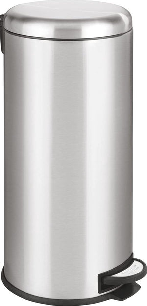 Wenko pedaalemmer leman 30 liter rvs mat - easy close deksel - afvalemmer - prullenbak - afvalbak - vuilbak - vuilnisbak
