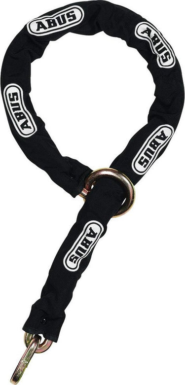 Abus kettenschloss kette 12ks120loop 28534-schwarz