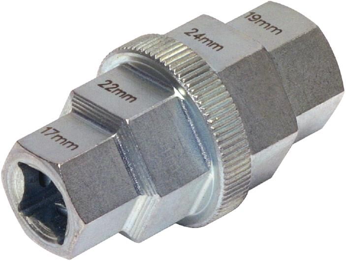 Load image into Gallery viewer, Bikeservice dopsleutel stkschlein wheel axle bst 6knt 17 19 22 24mm
