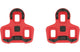 Trivio - schoenplaatjes look keo 7° anti-slip rood